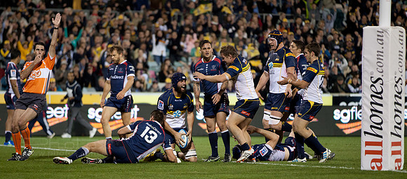University of Canberra Brumbies Vs Melbourne Rebels