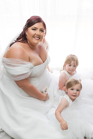 Carly and James's wedding.