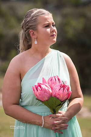 Carly and James's wedding.