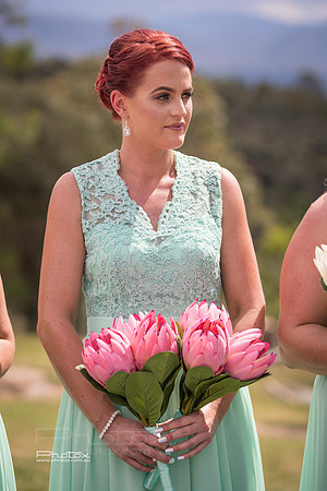 Carly and James's wedding.