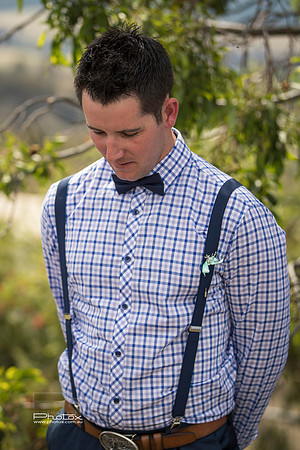 Carly and James's wedding.