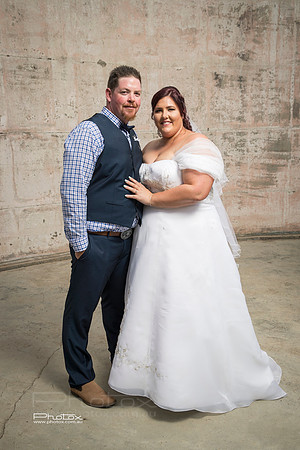 Carly and James's wedding.