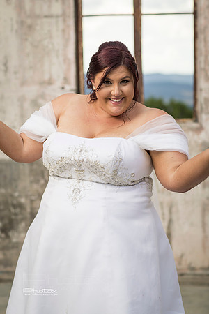 Carly and James's wedding.