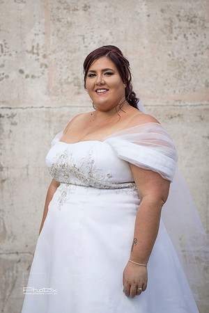 Carly and James's wedding.