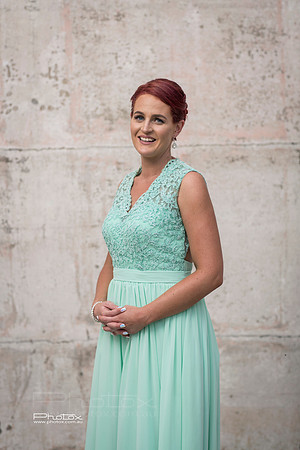 Carly and James's wedding.