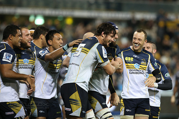 University Of Canberra Brumbies Vs Durban Sharks.