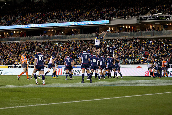 University of Canberra Brumbies Vs Melbourne Rebels