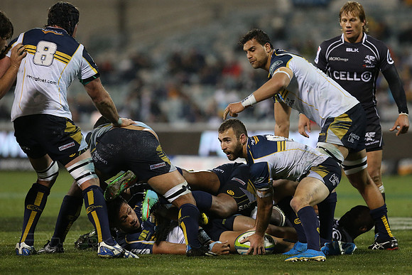 University Of Canberra Brumbies Vs Durban Sharks.