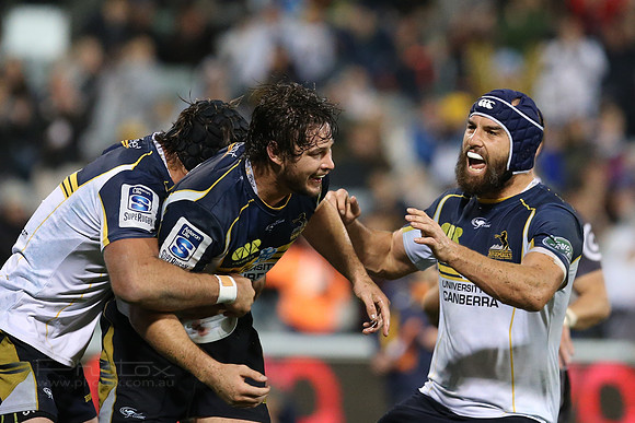 University Of Canberra Brumbies Vs Durban Sharks.