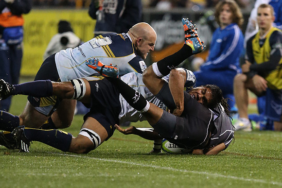 University Of Canberra Brumbies Vs Durban Sharks.