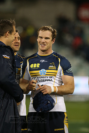 University Of Canberra Brumbies Vs Durban Sharks.
