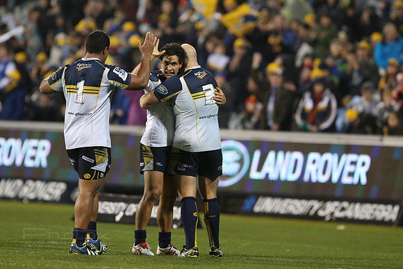 University Of Canberra Brumbies Vs Durban Sharks.