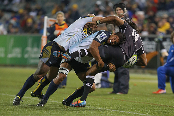 University Of Canberra Brumbies Vs Durban Sharks.