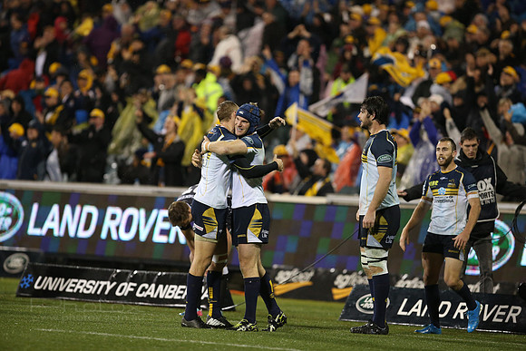 University Of Canberra Brumbies Vs Durban Sharks.